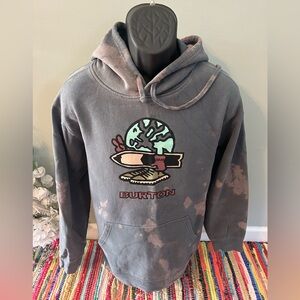Burton Gorman Pullover Hoodie Sweatshirt Tie Dye Snowboard Ski Snow Medium